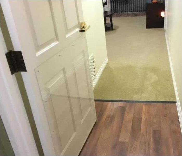 Small commercial water damage